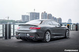 2014-2021 Mercedes Benz S63 S Class C217 Coupe RT Style Carbon Fiber Trunk Spoiler