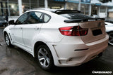 2009-2014 BMW E71 X6  X6M HM Style Carbon Fiber Roof Spoiler