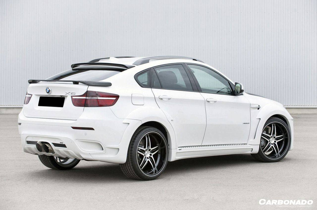 2009-2014 BMW E71 X6  X6M HM Style Carbon Fiber Roof Spoiler