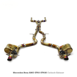 Titanium Valved Catback Exhaust System for Mercedes Benz AMG GT63 GT63S X290 4.0T