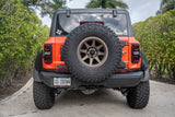 Safari Topo Lower Rear Tailgate Overlays - 2021+ Bronco