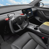 TESERY Yoke Carbon Fiber Steering Wheel for Tesla Model 3 / Y【Style 34】