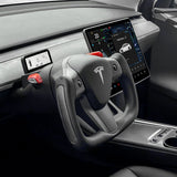TESERY Yoke Carbon Fiber Steering Wheel for Tesla Model 3 / Y【Style 34】
