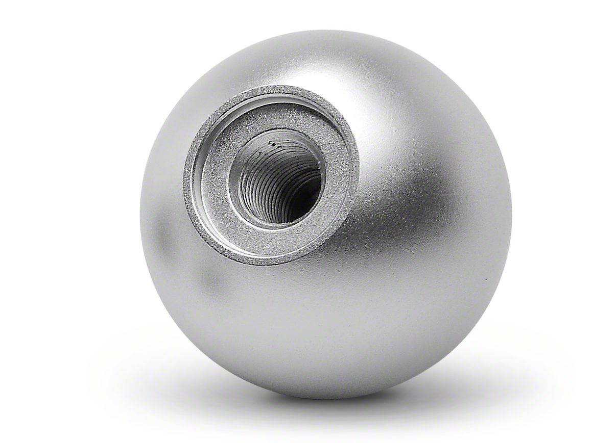 SpeedForm Modern Billet Retro Style 6-Speed Shift Knob; Satin (11-14 Mustang GT, V6)