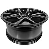 Dodge Trawhack Style Satin Black Wheel 20x9 38mm Offset - Vicrez