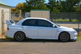 2003-2006 Mitsubishi Evolution 7 8 9 RX Style Carbon Fiber Spliter
