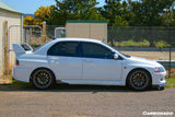 2003-2006 Mitsubishi Evolution 7 8 9 RX Style Carbon Fiber Spliter