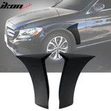 2015-2018 Benz W205 C-Class Sedan Black Side Fender Vent Cover ABS