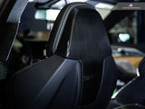 AutoTecknic Dry Carbon Seat Back Cover Set - BMW G87 M2