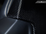 AutoTecknic Dry Carbon Seat Back Cover Set - BMW G87 M2