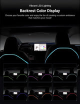 Seat Back Ambient Lighting for Model 3 Highland & Model Y Juniper (2PCS) | TESERY