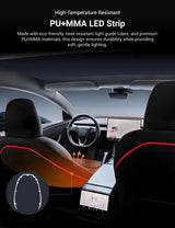 Seat Back Ambient Lighting for Model 3 Highland & Model Y Juniper (2PCS) | TESERY