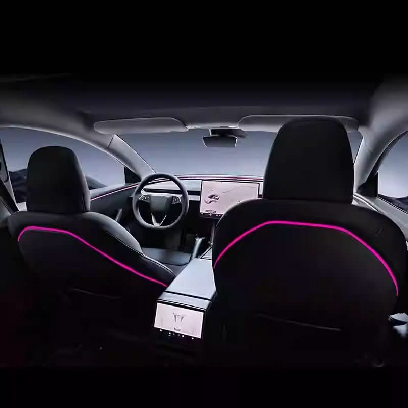 Seat Back Ambient Lighting for Model 3 Highland & Model Y Juniper (2PCS) | TESERY