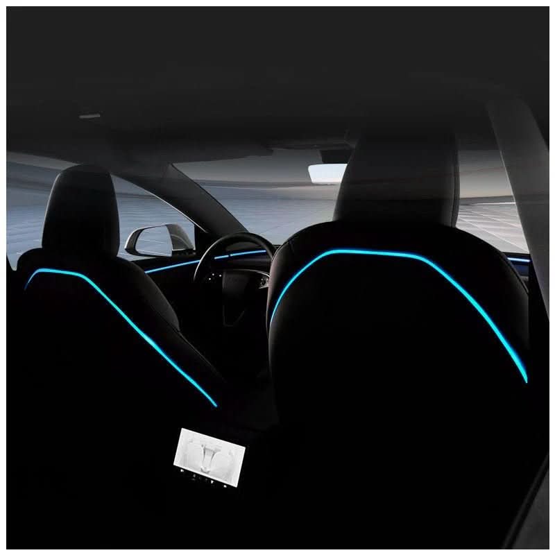 Seat Back Ambient Lighting for Model 3 Highland & Model Y Juniper (2PCS) | TESERY