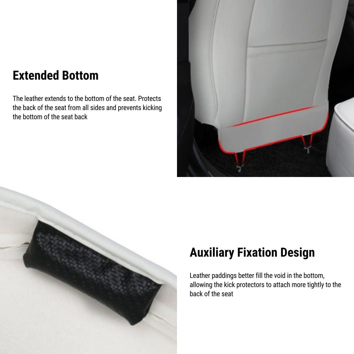 Seat Back Protector for Tesla Model 3 Highland & Model Y Juniper & YL (2pcs)