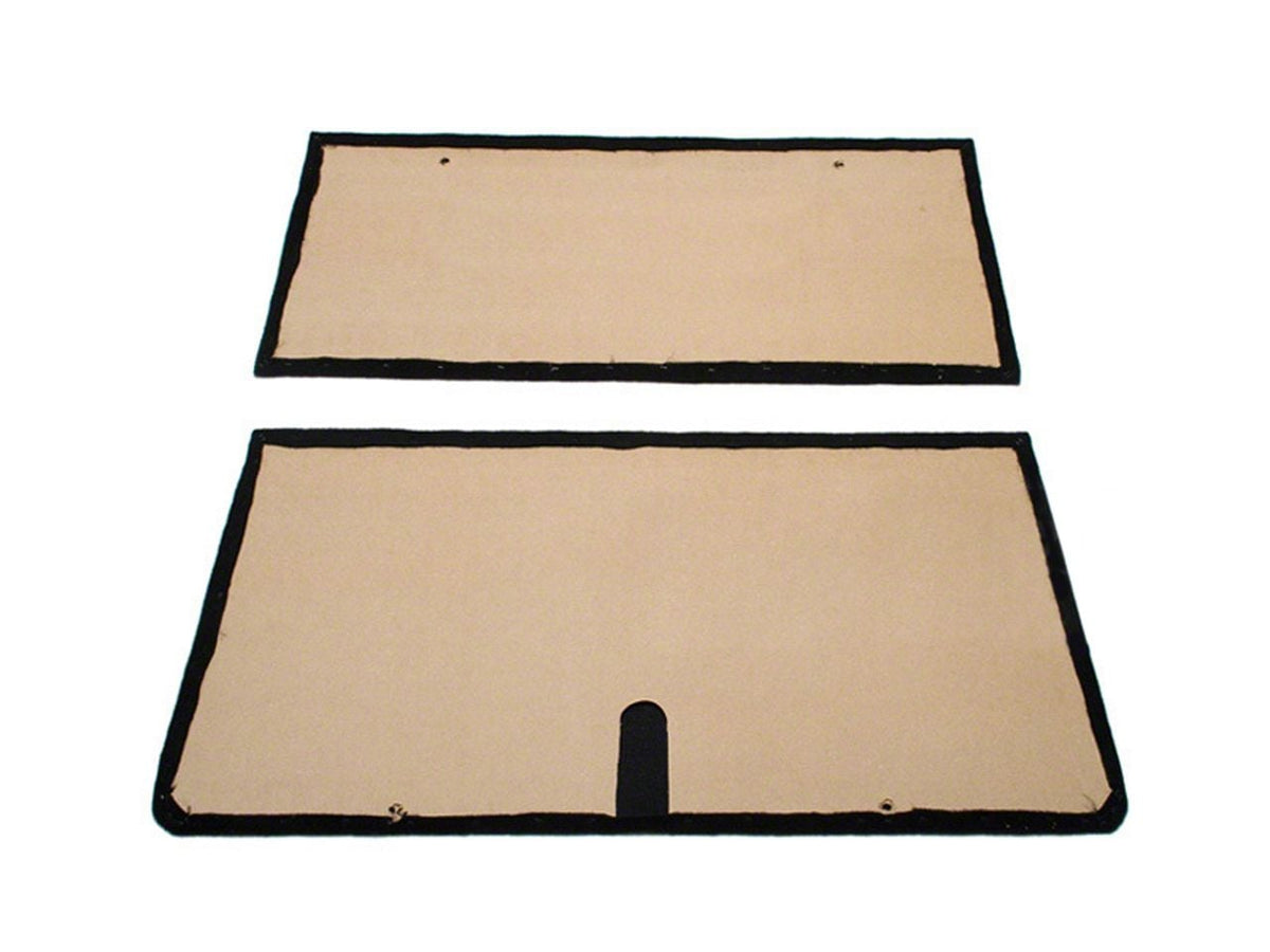 SpeedForm Rear Seat Delete Kit; Black (05-14 Mustang Coupe)