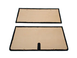 SpeedForm Rear Seat Delete Kit; Black (05-14 Mustang Coupe)