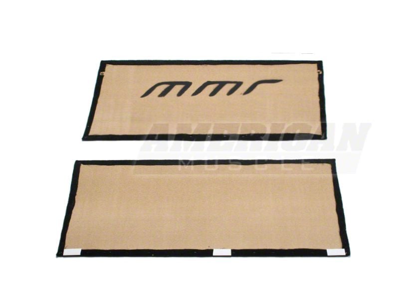 SpeedForm Rear Seat Delete Kit; Charcoal (99-04 Mustang Coupe)