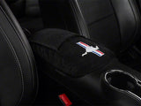 Speedform Seat Armour Protective Cover With Tri-Bar Pony Logo; Black (79-14 Mustang)