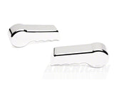SpeedForm Modern Billet Seat Tilt Lever Covers; Chrome (05-14 Mustang)