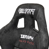 Bull Boost Adjustable Racing Lowered Ultra Max Bucket Seat with Slider Rails