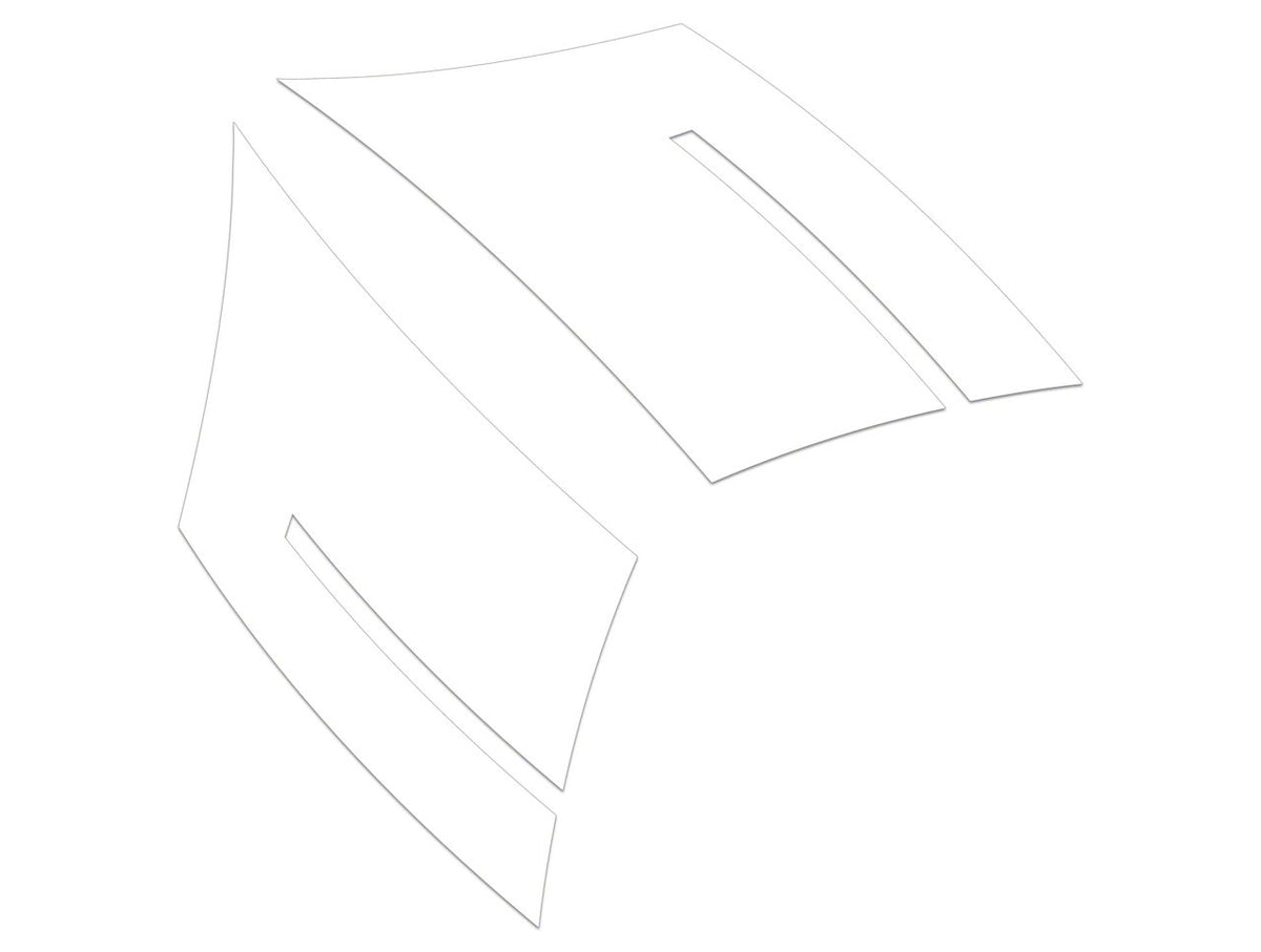SEC10 Hash Marks; White (10-24 Camaro)