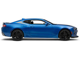 SEC10 Sail Panel Decals; Silver (10-24 Camaro Coupe)
