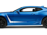 SEC10 Side Accent Stripes; White (10-24 Camaro)