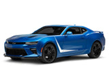 SEC10 Side Accent Stripes; White (10-24 Camaro)