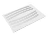 SEC10 Side Body Inserts; Silver (10-24 Camaro)