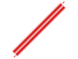 SEC10 Plain Rocker Stripes; Red (08-23 Challenger)