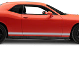 SEC10 Plain Rocker Stripes; Silver (08-23 Challenger)