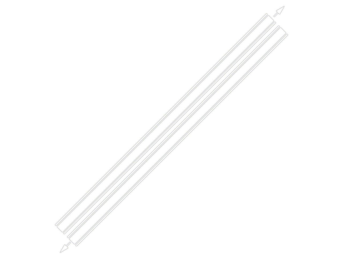 SEC10 Plain Rocker Stripes; White (08-23 Challenger)