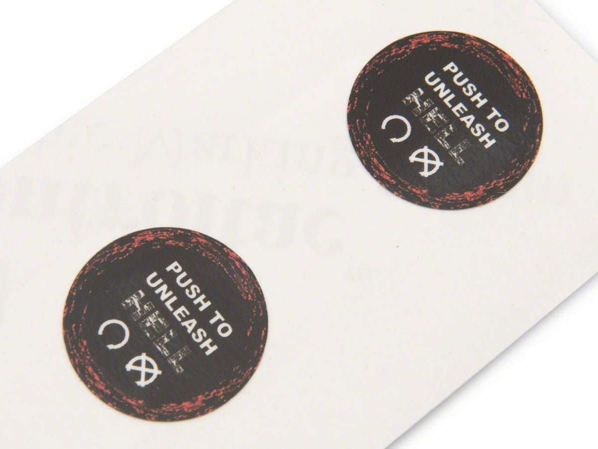 SEC10 Push Button Start Printed Decal (08-14 Challenger)