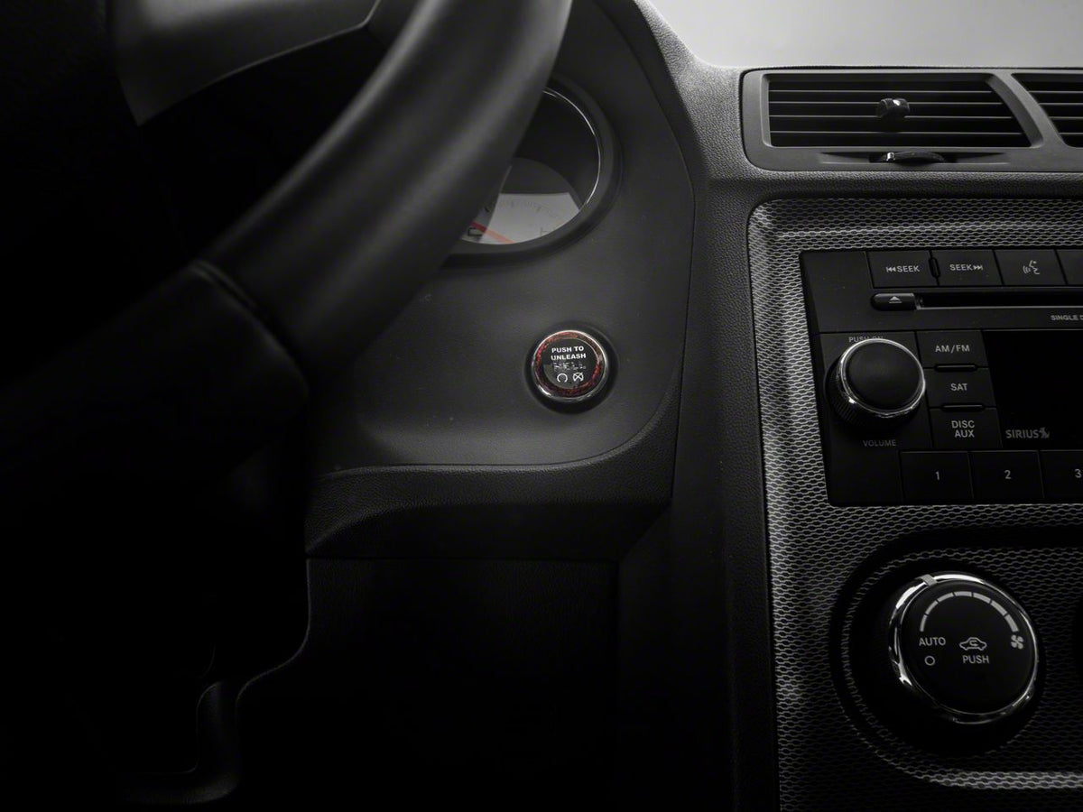 SEC10 Push Button Start Printed Decal (08-14 Challenger)