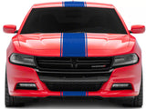 SEC10 Pin Striped Full Length Stripes; Blue (06-23 Charger)