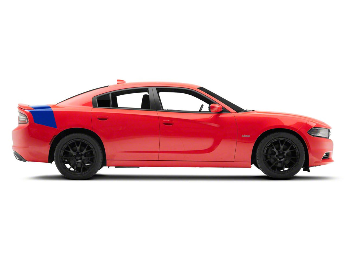 SEC10 Tail Graphic; Blue (11-23 Charger)