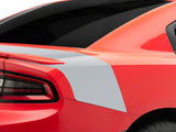 SEC10 Tail Graphic; Silver (11-23 Charger)