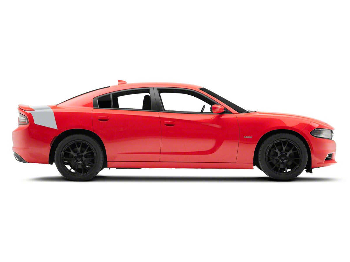 SEC10 Tail Graphic; Silver (11-23 Charger)