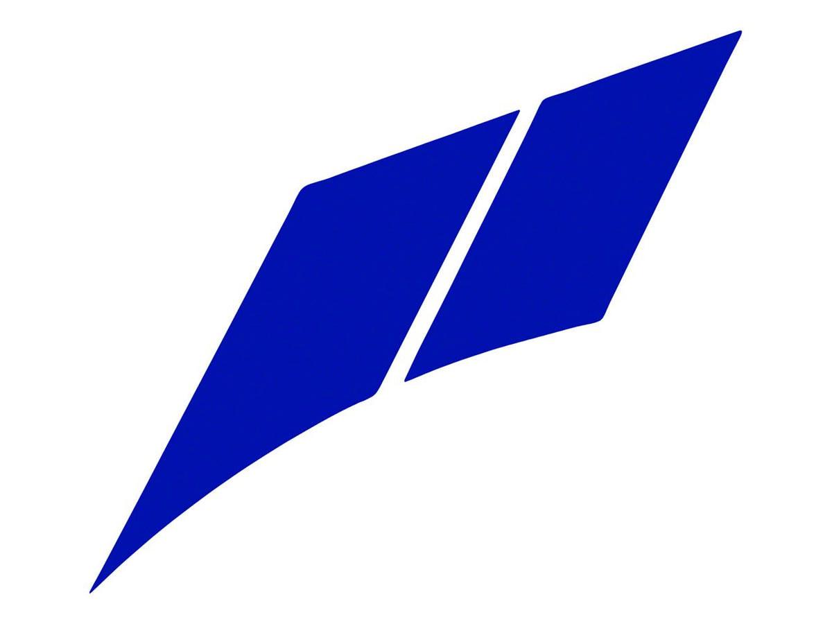SEC10 Hash Marks; Blue (05-13 Corvette C6)