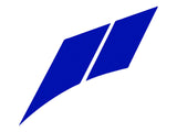 SEC10 Hash Marks; Blue (05-13 Corvette C6)