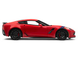 SEC10 Hash Marks; Blue (14-19 Corvette C7)