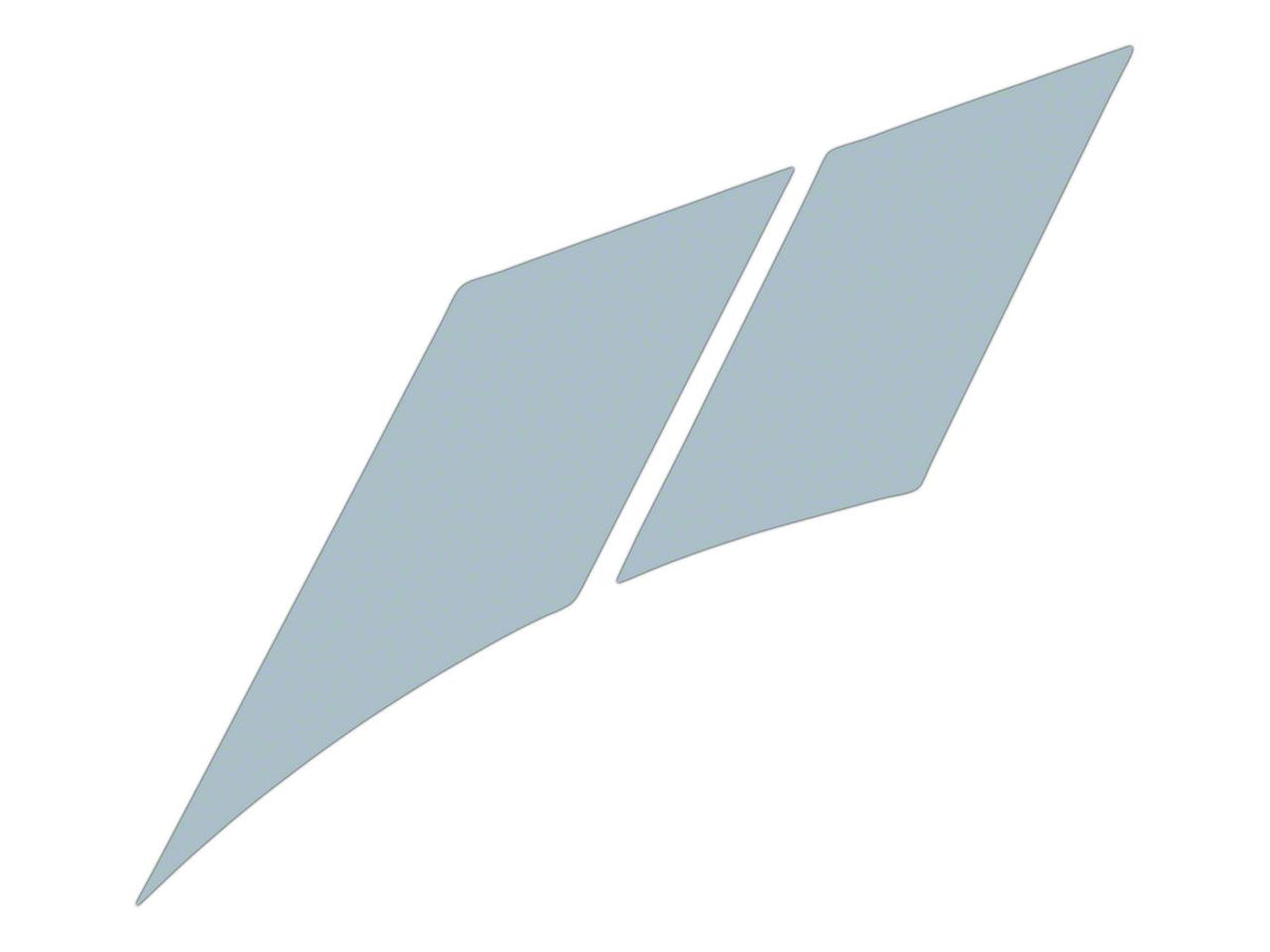 SEC10 Hash Marks; Silver (05-13 Corvette C6)