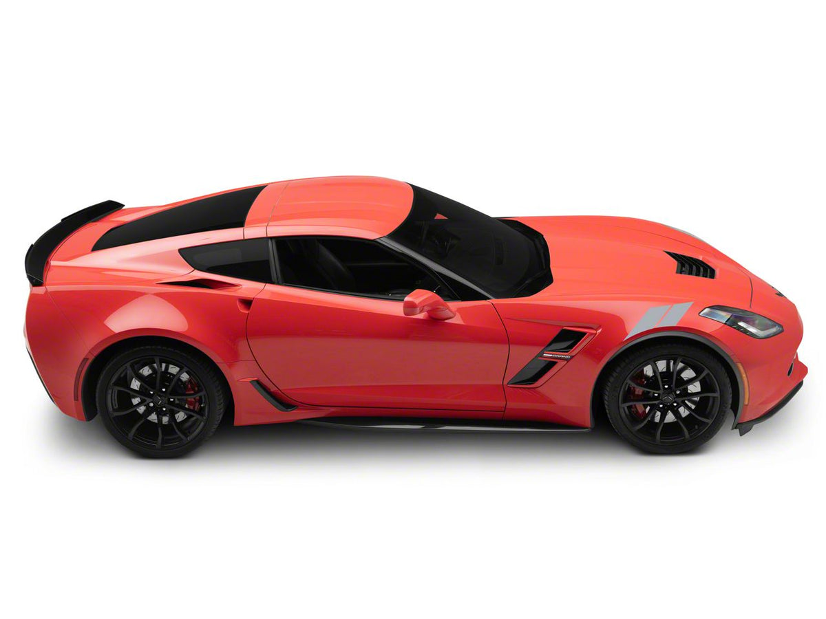 SEC10 Hash Marks; Silver (05-13 Corvette C6)