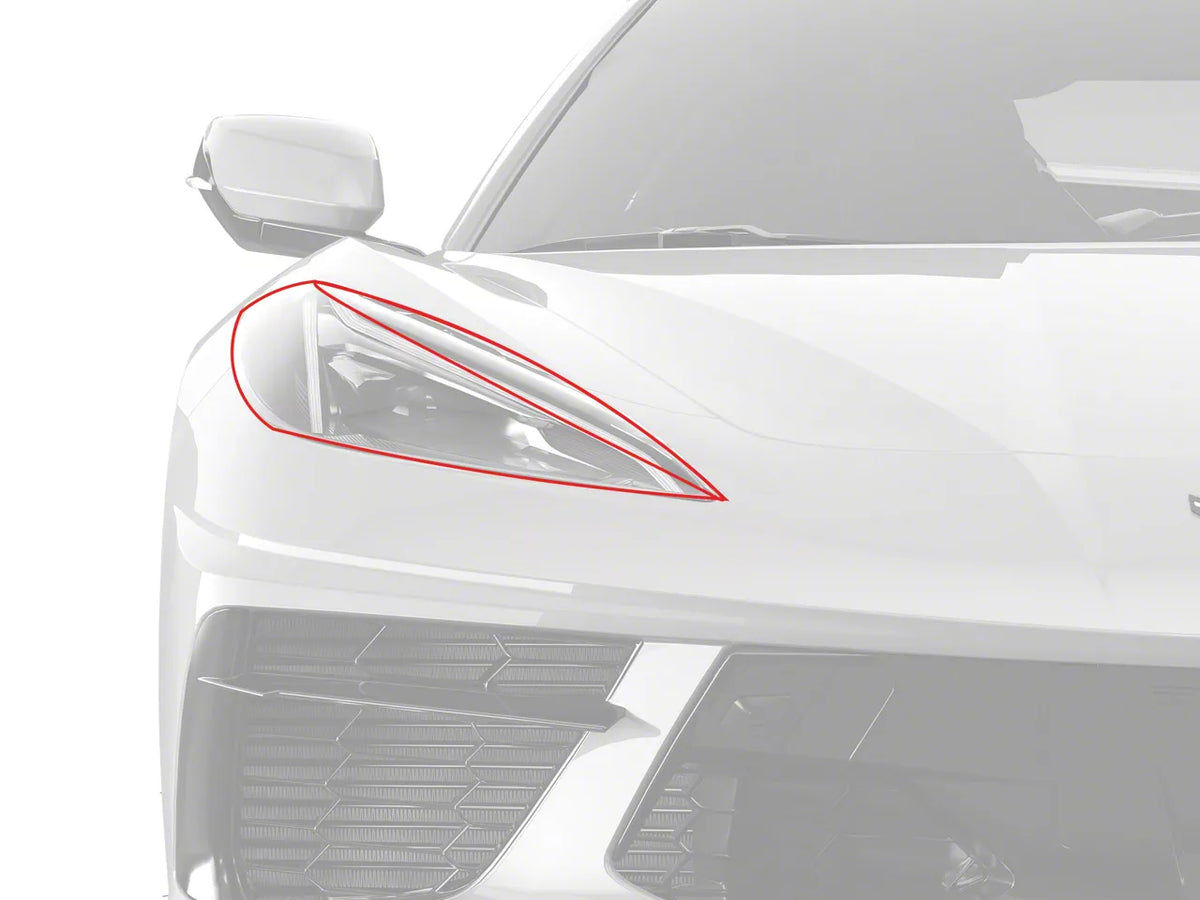 SEC10 Headlight Protective Film (20-26 Corvette C8)