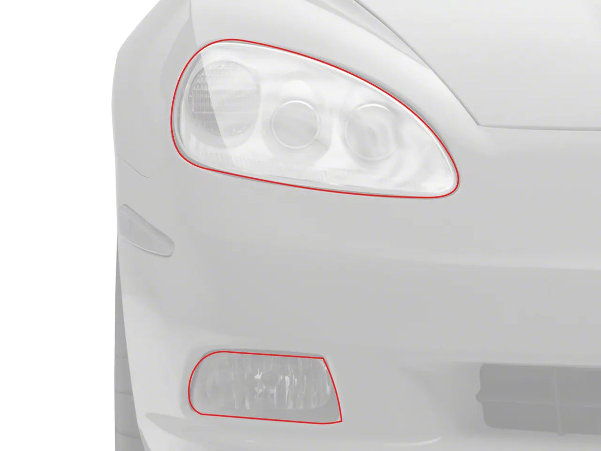 SEC10 Headlight Protective Film (05-13 Corvette C6)