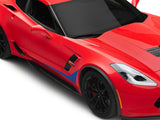 SEC10 Side Accent Decals; Blue (14-19 Corvette C7)