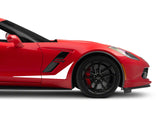 SEC10 Side Accent Decals; White (14-19 Corvette C7)