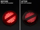 SEC10 Tail Light Tint; Smoked (97-04 Corvette C5)