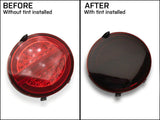 SEC10 Tail Light Tint; Smoked (97-04 Corvette C5)